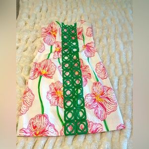 Lilly Pulitzer Angela Dress Resort White Clover Cup